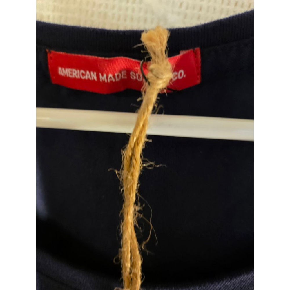 Women's American Made Supply Co. Navy shorts and shirt Beige Drawstring, Size S - Picture 7 of 10
